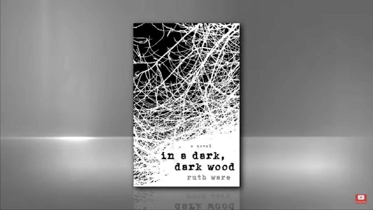 In a dark, dark wood book cover